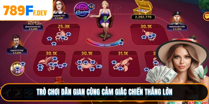 Trò chơi dân gian cùng cảm giác chiến thắng lớn