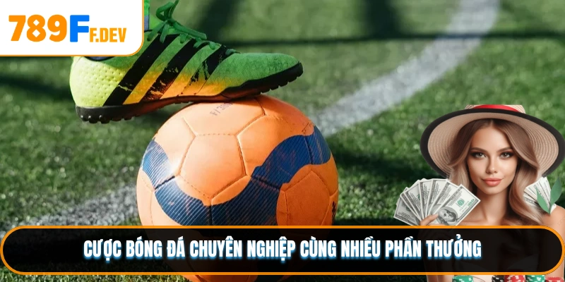Cược bóng đá chuyên nghiệp cùng nhiều phần thưởng