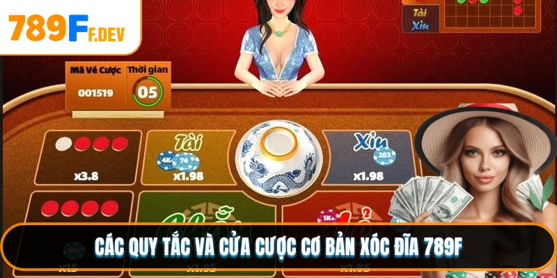 Các quy tắc và cửa cược cơ bản Xóc Đĩa 789F